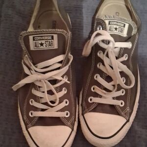 Converse All Star Brown and White Sneakers